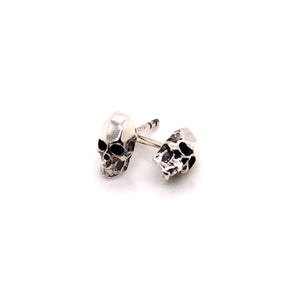Petram Skull Earrings (Silver)