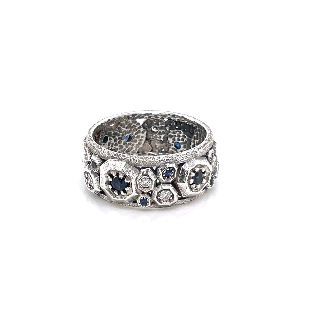 Sapphire Petram Ring